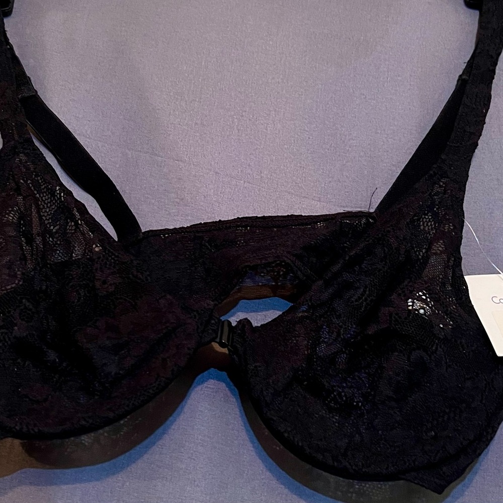 Calvin Klein Black Lace Bra